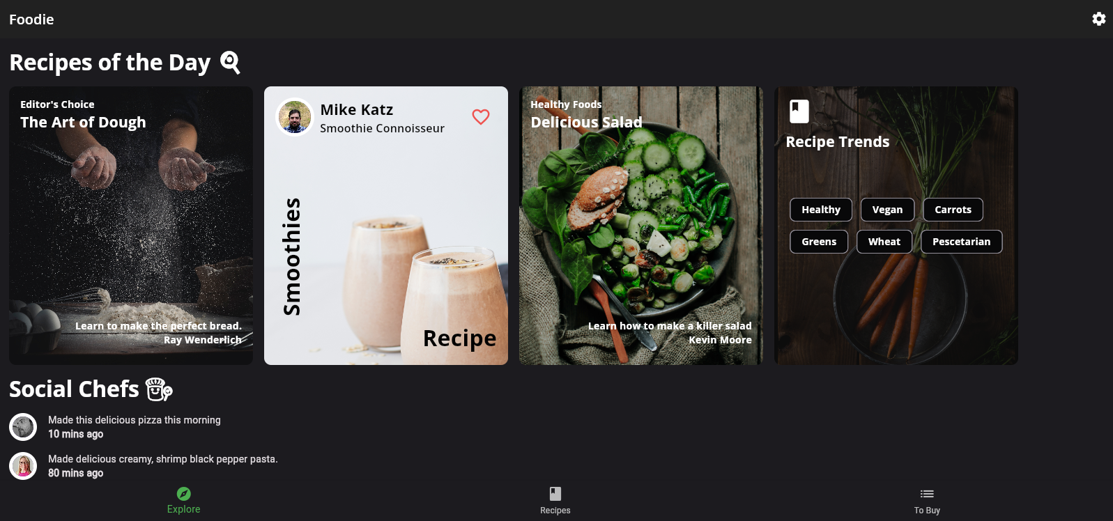 Foodie UI