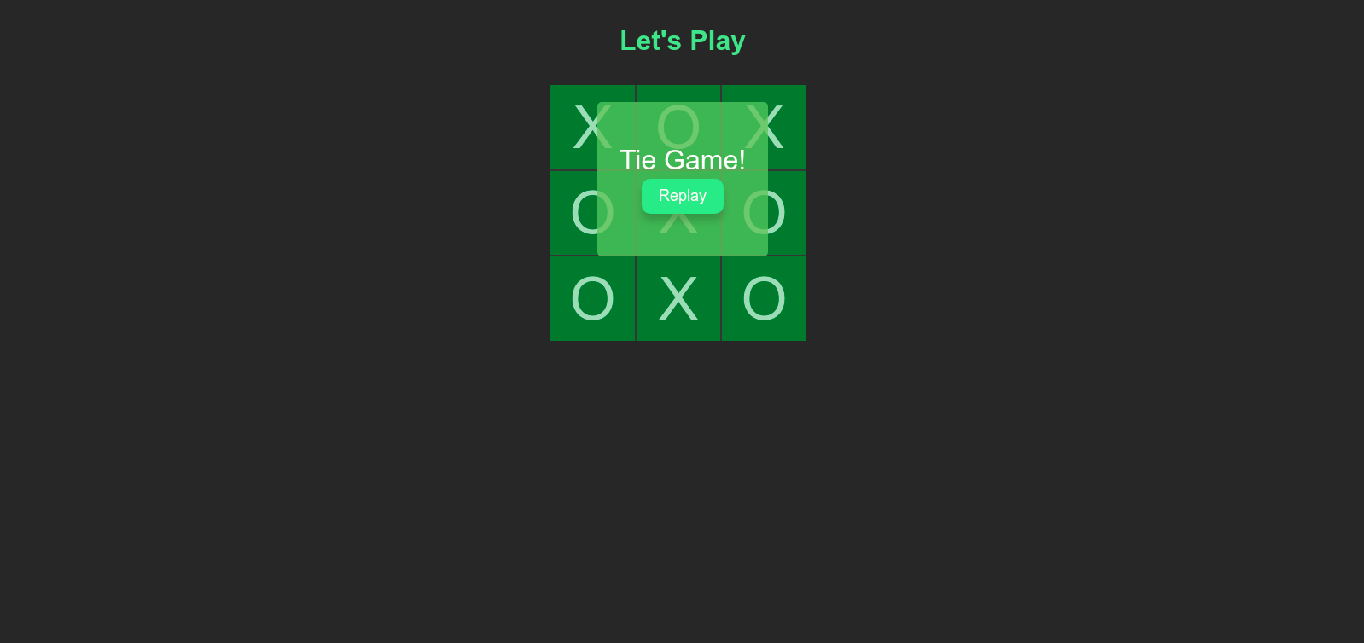 Tic Tac Toe UI